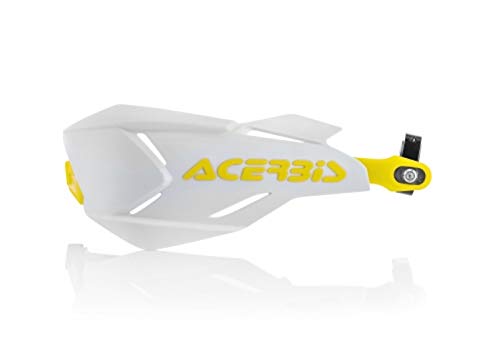 acerbis 0022397.234 + 0022427 manos x-factory universal blanco amarillo mototopgun