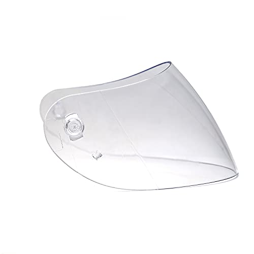 Visera para casco AGV K3, K4, K4 Evo, modelo Street 8, para tallas XXS, XS, S, M, L, XL, XXL, homologada para K-3, K-4  MULTI TAGLIA transparente