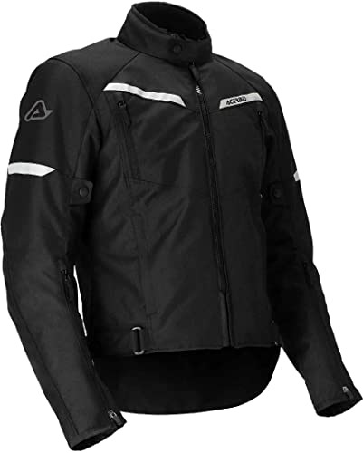 ACERBIS 0024294.090.066 Chaqueta X-Street (CE) 3 en 1 Negro Talla L, Unisex-Adult, M