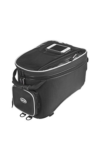 SHAD X0SB23 SB23 Tank Bag Enduro Bolsa Blanda para Motocicleta, Color Negro