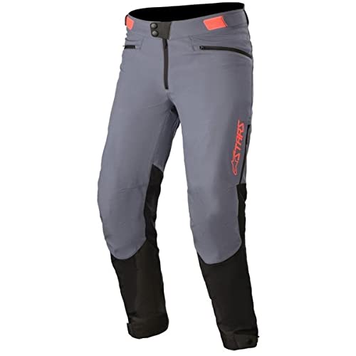 Alpinestar Pantalones Nevada Ropa, Negro/Gun Metal/Cora, 46 Unisex Adulto