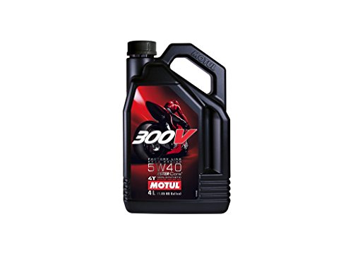 Motul 300 V 4T Factory Line Road Racing 5W40 - Aceite para motor (4 L)