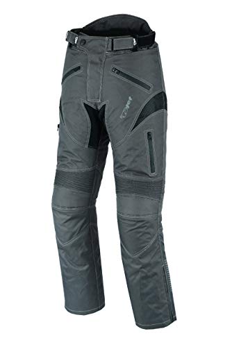 JET Pantalones Moto Motocicleta Hombre Vaqueros Impermeable con Protecciones cordua Dynamo (52 Largo/Cintura 36