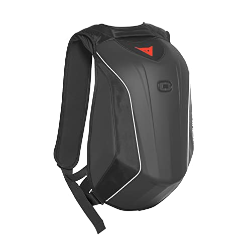 Dainese D-Mach Compact Backpack, Mochilla Moto Rigida, Stealth-Black