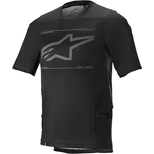 Alpinestars Drop 6.0 Short Sleeve Jersey Ropa, Negro, XXL Unisex