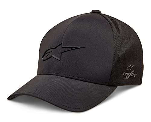 Alpinestars Hombre Ageless Delta Hat Gorra de béisbol Not Applicable, Negro (Black 10), Medium (Talla del Fabricante: S/M)