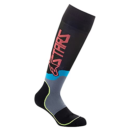 Alpinestars Youth MX Plus-2 Socks Plus-2-Calcetines, Multicolor, Talla única Unisex Adulto