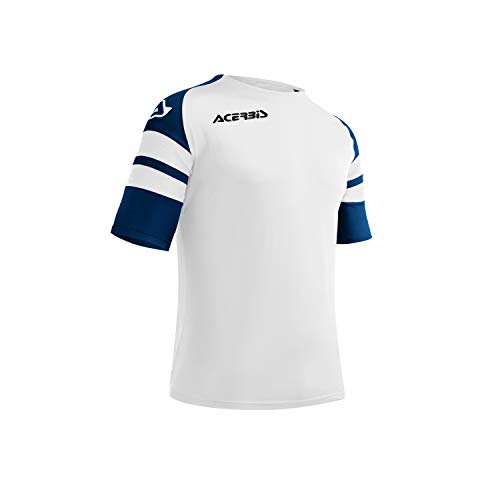 ACERBIS 0910237.232.059 T-Shirt, Blanco/Azul, 3XS Hombres