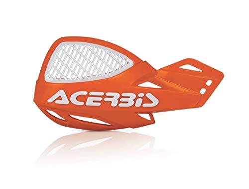 acerbis 0009846.203 + 0010987 manos mx uniko vented universal naranja blanco mototopgun