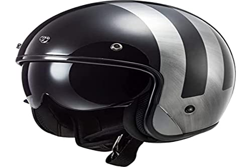 LS2, casco jet moto BOB Lines, M