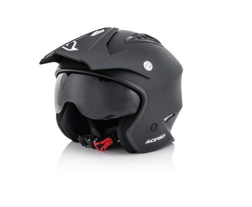 Acerbis 0022569.091.061 Casco, Negro, XS