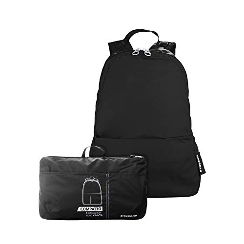 Tucano BPCOBK mochila Nylon Negro - Mochilas (Nylon, Negro, Negro, Monótono, Cremallera, 15 L)