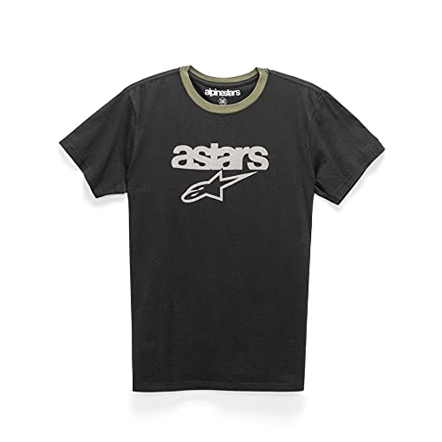 Alpinestars, Match, Suéter De Manga Larga, Blk/Militar, XL, Hombre