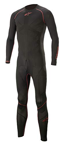 RIDE TECH LITE 1PC UNDERSUIT (M/L, BLACK RED)