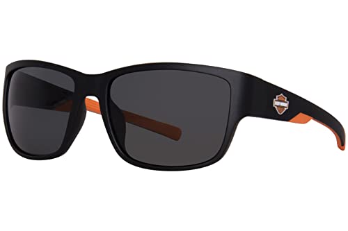 HARLEY-DAVIDSON Gafas de Sol Hd0966x, Negro, 60 Hombres