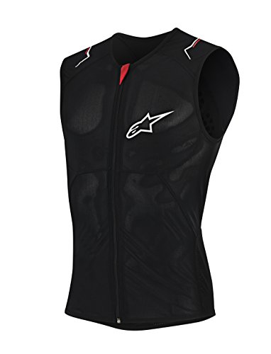 Alpinestars Protection Evolution Body Armour Chaleco, Unisex, Black White Red, M