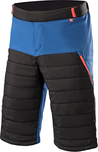 Alpinestars Pantalones Cortos Denali 2 Ropa, Unisex, Mid Blue/Black/Coral, 32