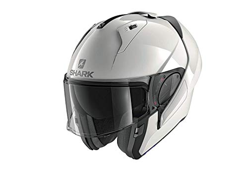 Shark EVO Es Casco de Moto, Hombre, WHU, S