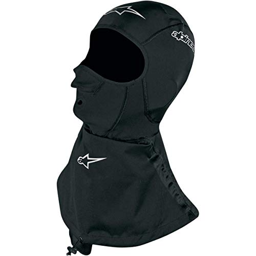 Alpinestars Invierno Touring Balaclava Black Clothing de Motocicleta, Negro, Small-Large Unisex Adulto