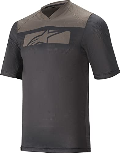 Alpinestars Drop 4.0 Jersey de Manga Corta Ropa, Negro/Sombra Oscura, XXL Unisex Adulto