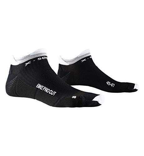 X-Bionic Bike Pro Cut Calcetín Térmico, Hombre, Negro, 39-41