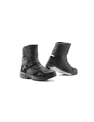 BOTAS DE MOTO DE LA MARCA SEVENTY DEGREES UNISEX HOMOLOGADAS SD-BA5 ADVENTURE UNISEX NEGRA 49