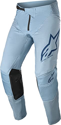 Alpinestars Techstar Factory Pantalones de Motocross (Light Blue,40)