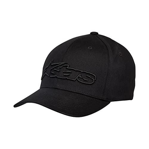 Alpinestars, Blaze Flexfit Hat, Gorra de béisbol, Hombre, Adulto, 1039-81007, L-XL, negro Negro