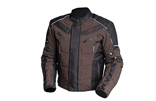 ARISTA CHAQUETA DE MOTO BLACK BROWN, talla M