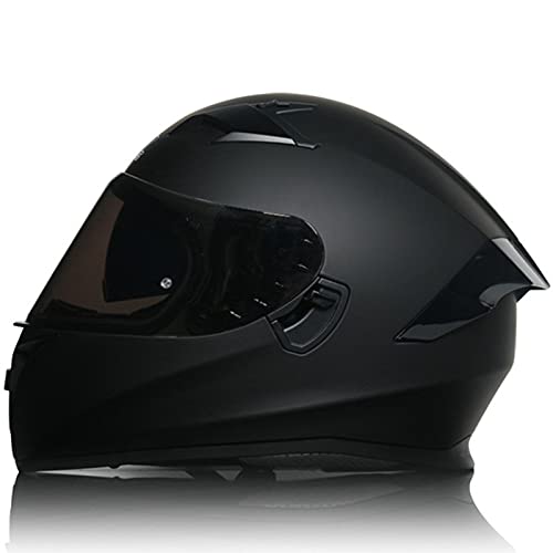 El Casco Integral Es Adecuado Para Motocicletas Con Certificación DOT/ECE, Motocicletas, Ciclomotores, Scooter, Casco Anticolisión Adecuado Para Hombres Y Mujeres Adultos. L,XL59-60CM