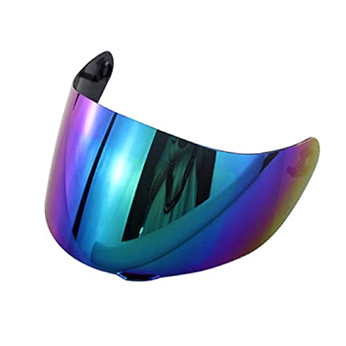 Leepesx Visera Casco Moto,Ajuste de la cara del visor de la lente del casco del escudo del viento de la motocicleta para AGV K1 K3SV K5