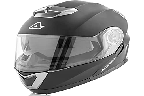 Acerbis Serel Casco Modural, Hombre, Negro, XXL