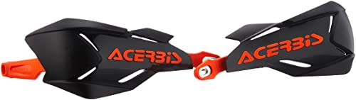 ACERBIS 22397.313 - Protectores de mano para moto, color negro y naranja, talla Unifit