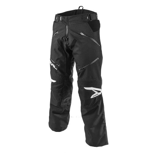 O'Neal | Pantalones de Enduro | Enduro MX | Material Exterior Repelente al Agua, Bolsillos Protectores en Las Caderas | Ajustable en Talla | Pantalones de Baja | Adulto | Negro Blanco | Talla 40