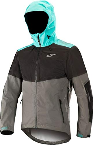 Alpinestars Black Dark Shadow 2018 Tahoe WP MTB Jacket Abrigo, Cerámica Negra Oscura, XXL para Hombre