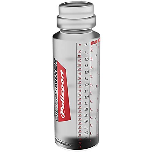 Polisport 8152600001 - ProOctane Mezclador de Aceite de 125ml de plástico Resistente y Duradero con medidor Grabado en el Recipiente en Color Transparente