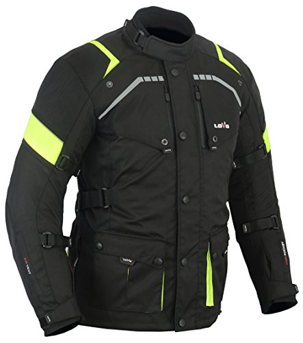 LOVO Chaqueta 3/4 para moto (Hombre) (5XL)