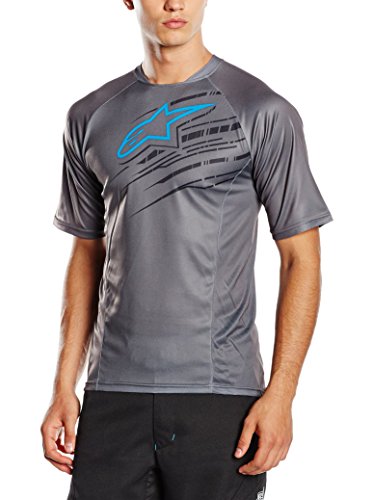 Alpinestars manga corta-jersey mesa, Grigio, Large