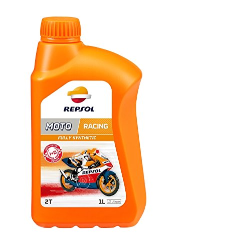 REPSOL Moto Racing 2T Aceite De Motor Para Moto, 1L