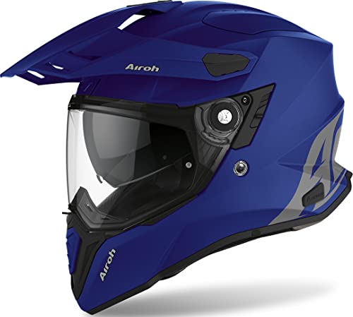 AIROH HELMET COMMANDER COLOR BLUE MATT S