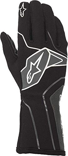 Alpinestars TECH-1 K V2 Guantes - Negro ONG Fluo - 2XL