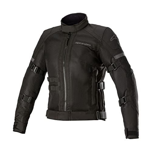 Alpinestars Stella Crosshill - Chaqueta de aire impermeable para mujer (mediana), color negro, Negro, M