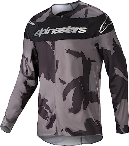 Alpinestars Racer Tactical 2023 - Jersey de motocross, negro / gris, S