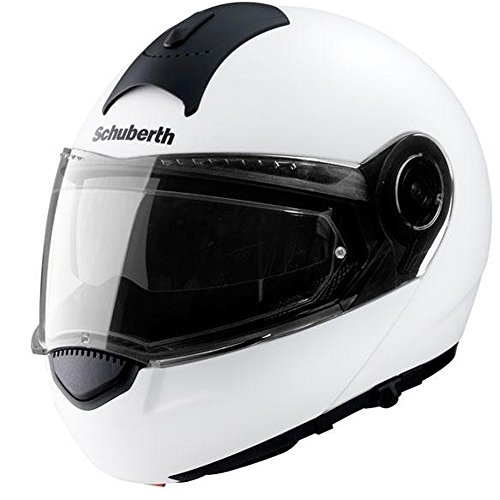 Casco de Moto, blanco, base de Schuberth C3 XL 60/61 cm Bianco