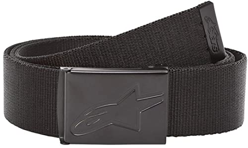 Alpinestars, Ageless Web Belt, Cintura, Negro Negro, Os, Unisex-Adulto