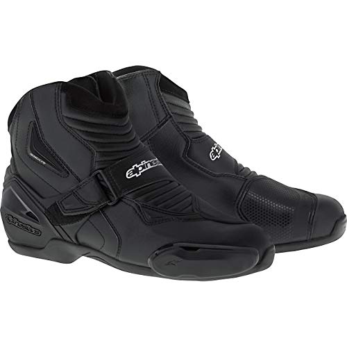 Alpinestars SMX-1 R - Botas para motocicleta, color negro, talla 40