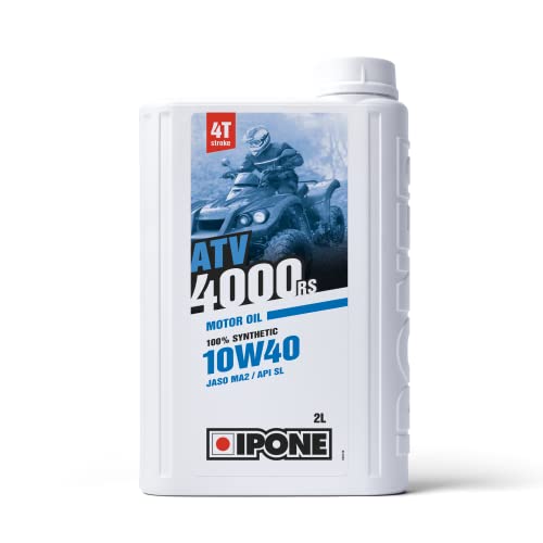 Ipone 800377 Aceite de Motor ATV 4000 4 Tiempos sintético Plus 10W40 ATV