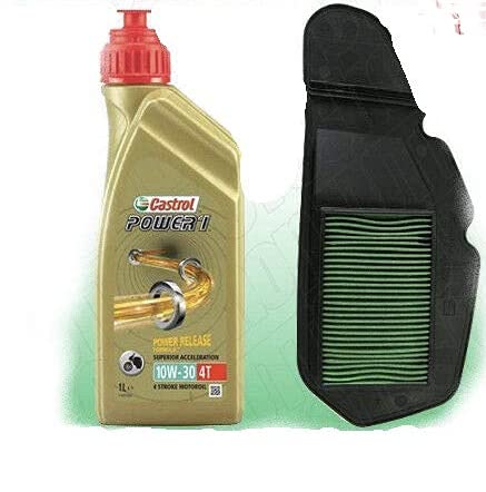 Kit revisión H O N D A PCX 125 aceite Castrol Power 10W40 filtro aire NYPSO 100602661