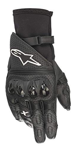 Alpinestars GP X V2 Guantes de Motocicleta (Black,2XL)