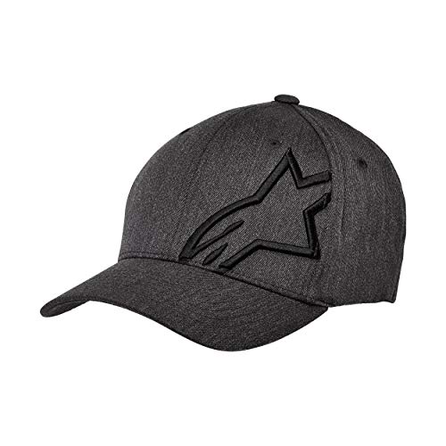 Alpinestar Corp Shift 2 Flexfit Gorra, Hombre, Gris (Dk Heather Gray/Black), L/XL